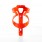 Trek Elite Recycled Fahrrad Flaschenhalter orange 
