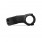 Sixpack Gravel Fahrrad Vorbau 31.8 mm / -7 Grad schwarz 