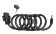 RFR Fahrrad Spiralschloss 12 x 1800 mm 