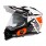 O'Neal Sierra R Enduro MX Motorrad Helm schwarz/orange 2023 Oneal 