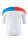Cube Road / XC Teamline Damen Fahrrad Trikot kurz weiß/orange 2026 