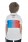 Cube Teamline Rookie Kinder Fahrrad Trikot kurz weiß/blau/rot 2026 M (122/128)
