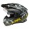 O'Neal D Series Square Motorrad Helm schwarz/gelb/grau 2025 Oneal 