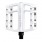 NC-17 Sudpin II S-Pro Flat Fahrrad Pedal weiß 