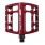 NC-17 Sudpin II S-Pro Flat Fahrrad Pedal rot 