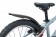 Acid Mud Rookie 18'' / 20'' Kinder Fahrrad Schutzblechset schwarz 