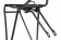 Acid Universal Kids 20'' Kinder Fahrrad Gepäckträger schwarz 