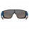 Uvex Mtn Style P Outdoor / Sport Brille matt schwarz/blau/mirror blau 