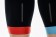 Cube Teamline Fahrrad Trägerhose kurz schwarz/blau/rot 2026 