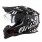 O'neal Sierra II Adventure Torment Enduro MX Motorrad Helm schwarz/weiß 2021 Oneal 