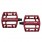 NC-17 Sudpin II S-Pro Flat Fahrrad Pedal rot 