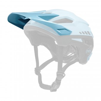 O'Neal Trailfinder Split Visor Helm Blende Schirm blau/schwarz Oneal 