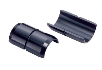 Reverse Fahrrad Lenker Reduzierstück Adapter 35mm-31,8mm schwarz 