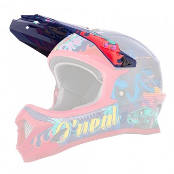 O'neal Sonus Rex Youth Kinder Visor Helm Blende Schirm schwarz Oneal 
