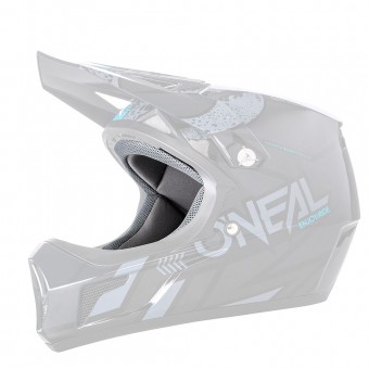 O'neal Lining & Cheek Pads Sonus Helm Innenfutter & Wangenpolster schwarz Oneal 
