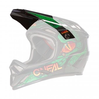 O'Neal Backflip Viper Visor Helm Blende Schirm grün Oneal 
