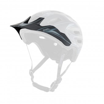 O'neal Visor Defender Tribal Helm Visier schwarz/grau Oneal 