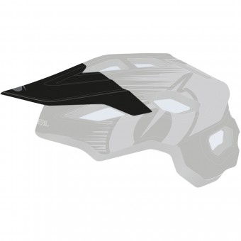 O'Neal Matrix Split Visor Helm Blende Schirm schwarz/grau Oneal 