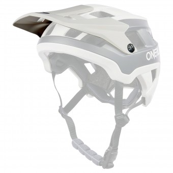 O'Neal Defender Solid Visor Helmschirm Gr.L/XL grau/schwarz 2027 
