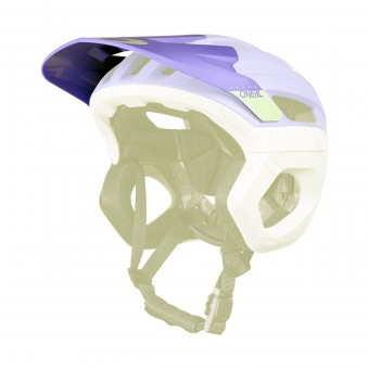 O'Neal Trapper Evo Topo Visor Helmschirm lila/mint/grau 2027 