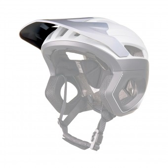 O'Neal Trapper Evo Solid Visor Helmschirm schwarz/grau 2027 