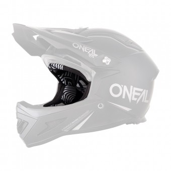 O'neal Lining & Cheek Pads Warp Helm Innenfutter & Wangenpolster schwarz Oneal 