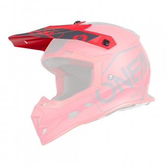 O'neal 5 Series Hexx Visor Helm Blende Schirm rot/schwarz Oneal 