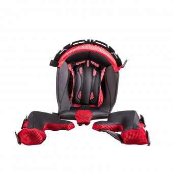 O'neal Lining & Cheek Pads Moto XXX Helm Innenfutter & Wangenpolster schwarz Oneal 