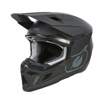 O'Neal 3 Series Solid Youth Kinder Motocross Enduro MTB Helm schwarz 2026 Oneal 