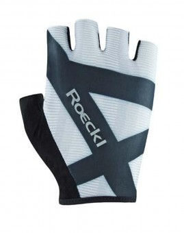 Roeckl Busano Fahrrad Handschuhe kurz weiß/schwarz 2025 