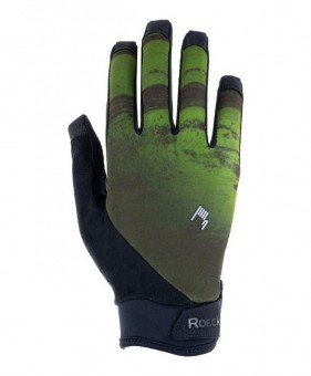 Roeckl Montan Fahrrad Handschuhe lang grün/schwarz 2024 