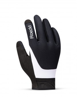 Roeckl Mori 2 Fahrrad Handschuhe lang schwarz/weiß 2026 