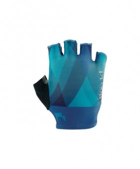 Roeckl Tannay Kinder Fahrrad Handschuhe kurz blau/grün 2027 