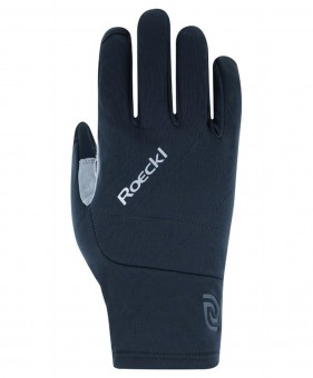 Roeckl Riegsee Winter Fahrrad Handschuhe lang schwarz/grau 2026 