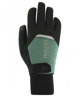 Roeckl Villach 3 Winter Fahrrad Handschuhe lang schwarz/grün 2027 