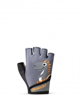 Roeckl Turgi 2 Kinder Fahrrad Handschuhe kurz castlerock grau 2027 