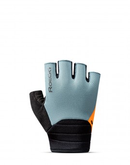 Roeckl Itamos 3 Fahrrad Handschuhe kurz grau/orange 2027 
