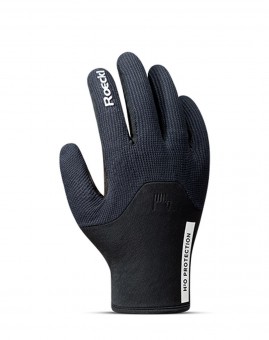 Roeckl Rauheck Fahrrad Handschuhe lang schwarz 2026 