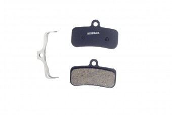 Sixpack Scheibenbremsbelag semi-metallic Shimano Saint M810 M820. Zee M640 