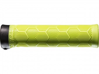 Bontrager XR Trail Elite Recycled Plastic Fahrrad Griffe gelb 