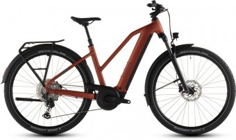 Cube Nuride Hybrid Pro 600 28'' Trapeze E-Bike Trekking Pedelec chilli/black 2026 