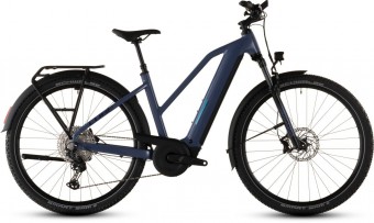 Cube Nuride Hybrid EXC 800 28'' Trapeze E-Bike Trekking Pedelec jeansblue/blue 2026 