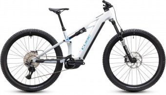 Cube Stereo Hybrid ONE44 HPC Pro 800 27.5'' / 29'' Carbon E-Bike MTB Pedelec metallicwhite/blue 2027 