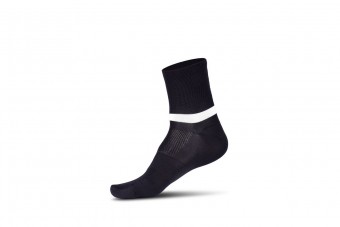 Cube Blackline Mid Cut Fahrrad Socken schwarz 2026 40-43
