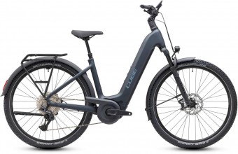 Cube Nuride Hybrid EXC 800 Easy Entry 28'' E-Bike Trekking Pedelec coal/chrome 2027 