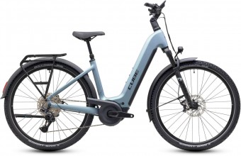 Cube Nuride Hybrid EXC 800 Easy Entry 28'' E-Bike Trekking Pedelec seagrey/black 2027 