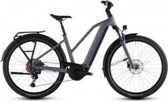 Cube Touring Hybrid Pro 800 28'' Trapeze E-Bike Trekking Pedelec pearlgrey/grey 2026 