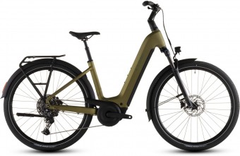 Cube Touring Hybrid Pro 800 28'' Easy Entry E-Bike Trekking Pedelec goldenlime/black 2026 