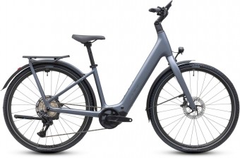 Cube Kathmandu Hybrid C:62 SLT 400X Easy Entry 28'' Carbon E-Bike Trekking Pedelec ashgrey/prizm 2027 