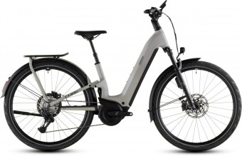 Cube Kathmandu Hybrid ONE11 HPC SLT 800 28'' Carbon Easy Entry E-Bike Trekking Pedelec glintsand/oatgrey 2026 